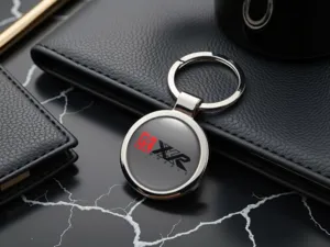 XXR Porte-clés Personnalisé Photo Style Bombé